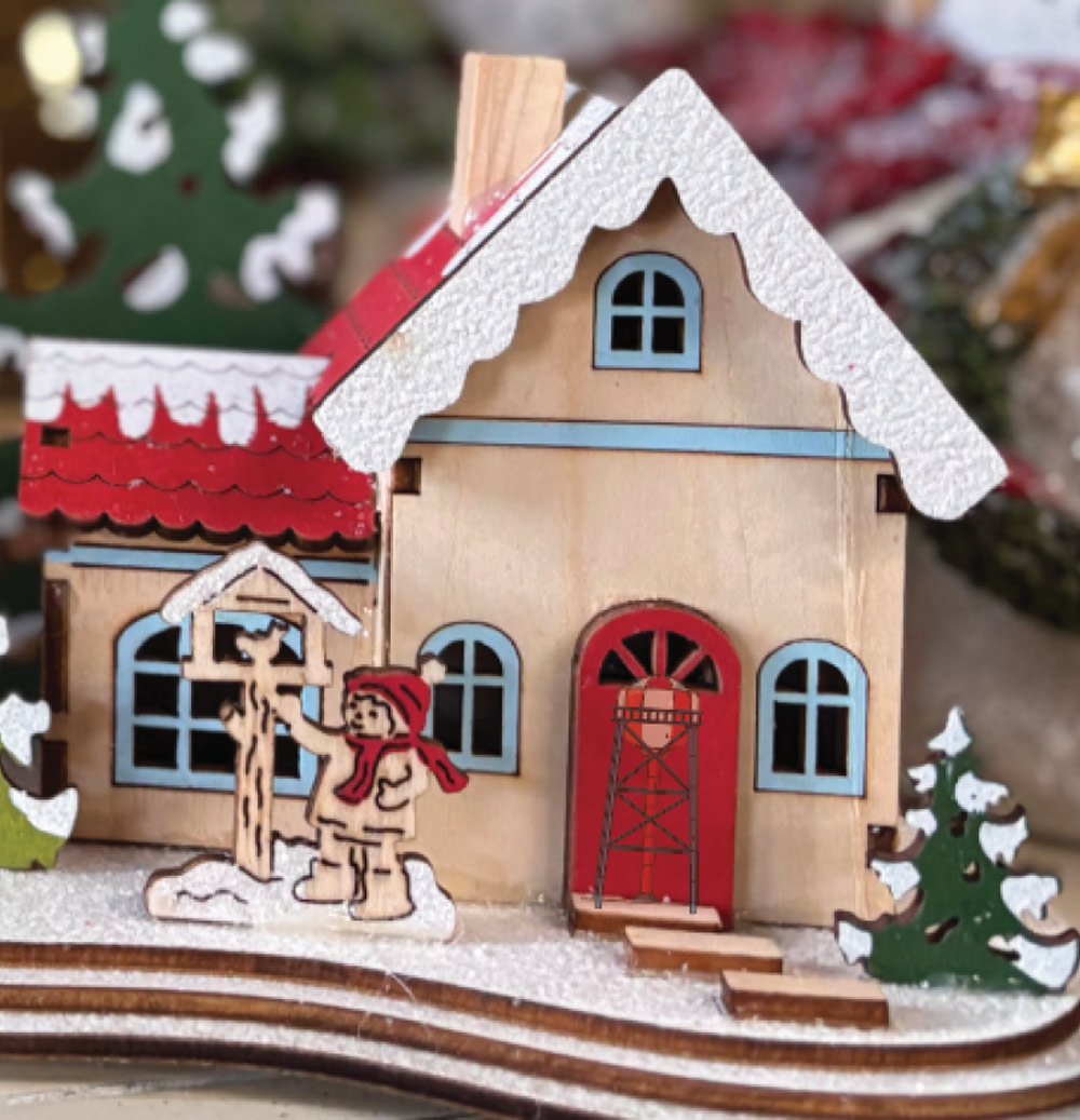 close up of a hidden watertower