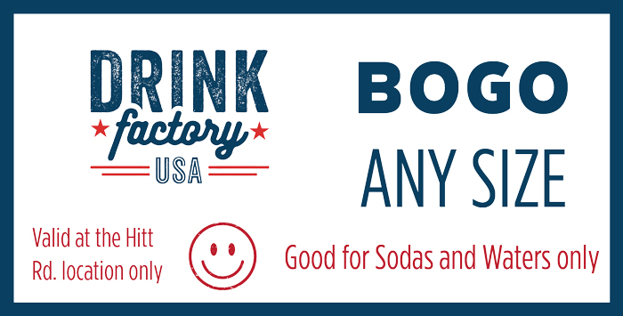 Drink Factory USA Coupon
