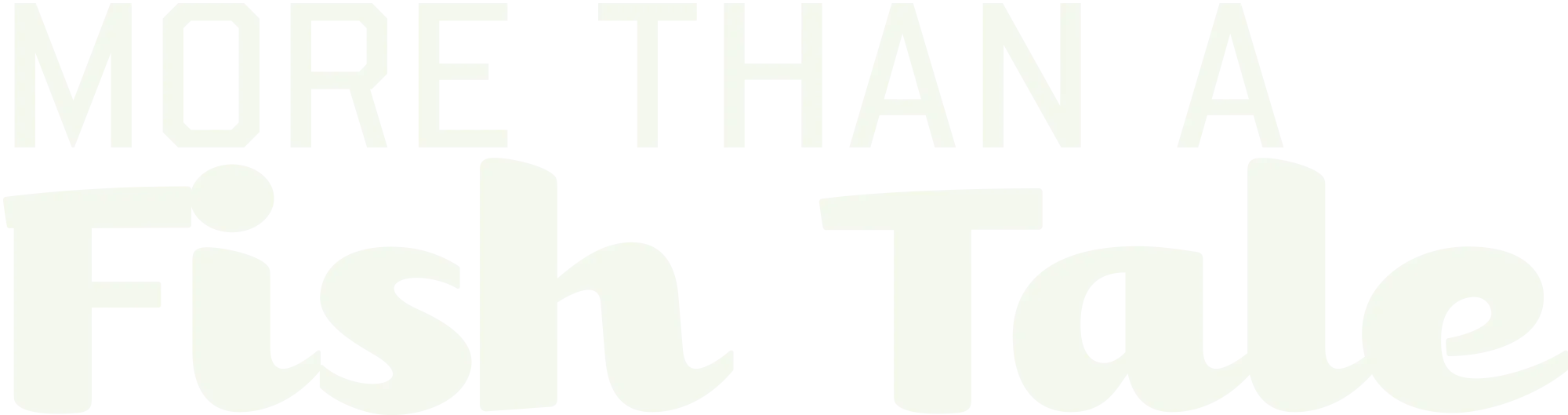 More Than A Fish Tale