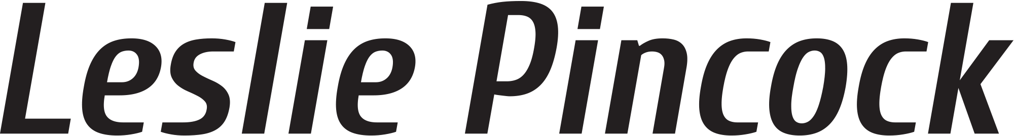 Leslie Pincock